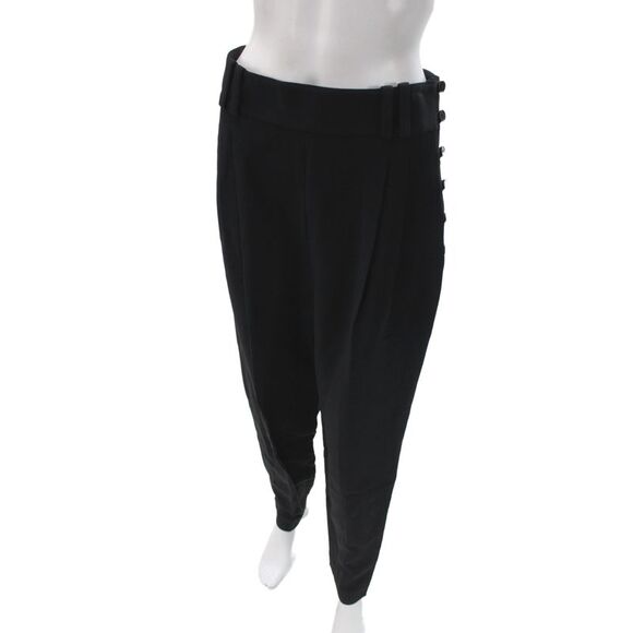 3.1 Phillip Lim Pants - 3.1 Phillip Lim Womens Dress Pants Black Solid Button Size 6